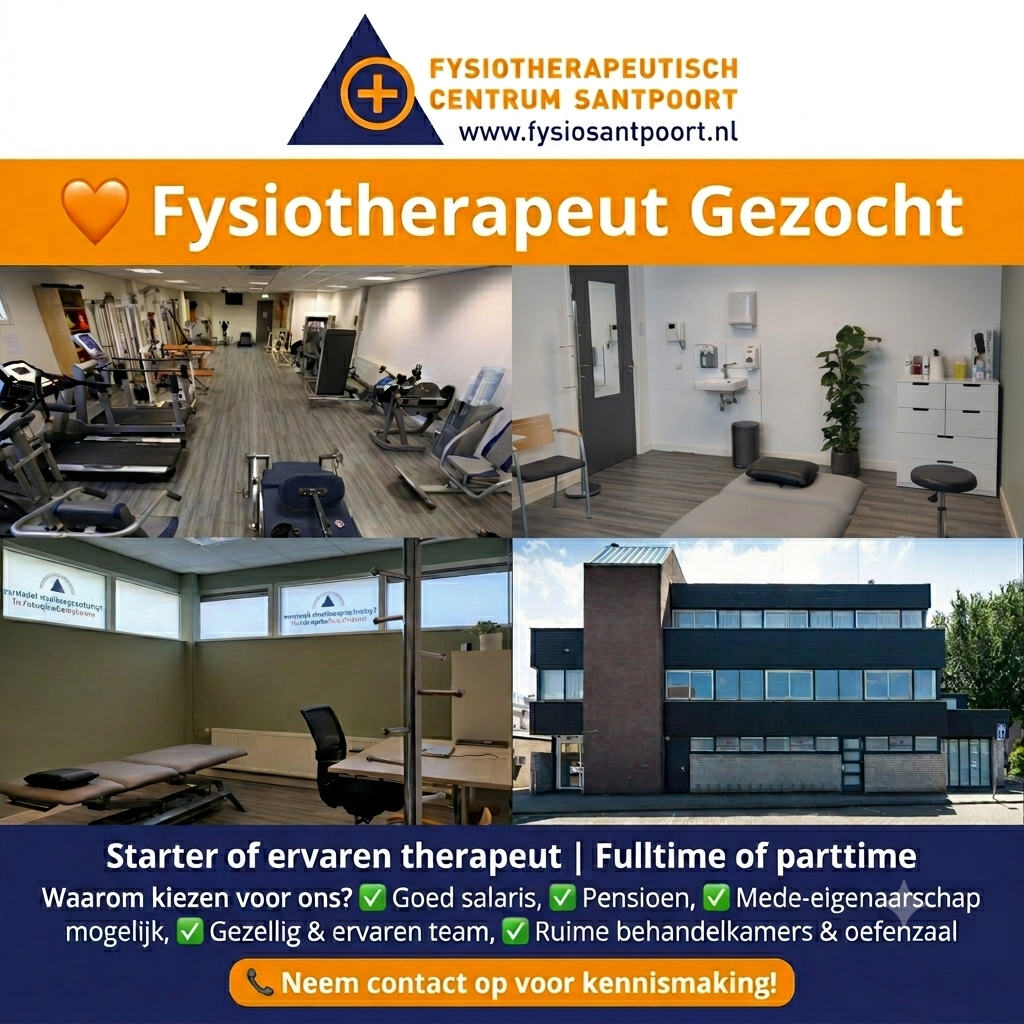 Fysiotherapeut gezocht